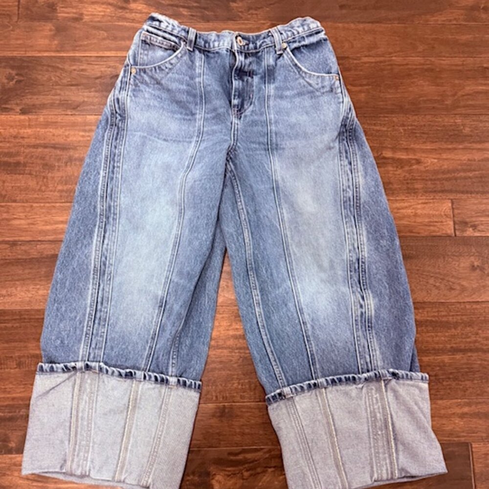Free People Olsen Cuffed Barrel - Size 26